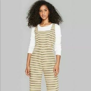 Wild Fable Jumpsuit- Square Neck cropped leg